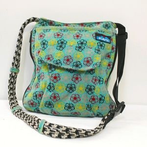 Kavu floral expandable floral cross body bag